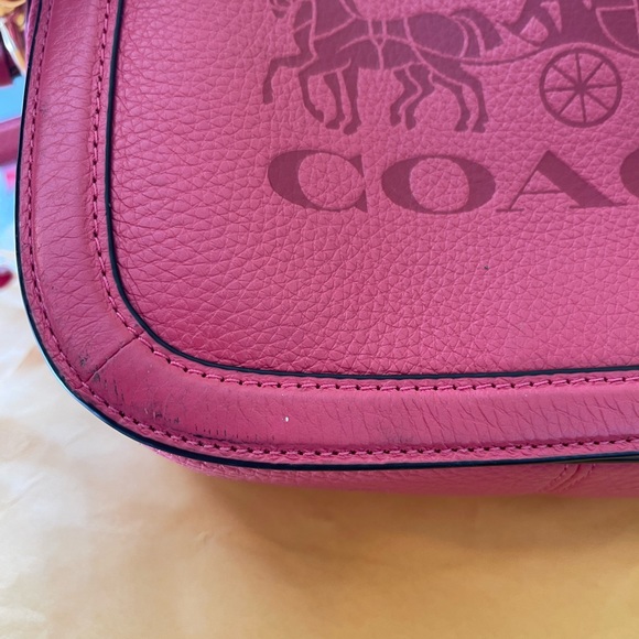 Pink coach crossbody bag - Picture 8 of 8